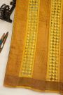 Fancy Tussar Multi-Colour Saree With Kaddi Border
