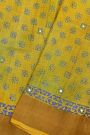 Fancy Tussar Multi-Colour Saree With Kaddi Border