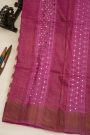 Fancy Tussar Cream Saree With Kaddi Border