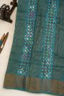 Fancy Tussar Brown Saree With Kaddi Border
