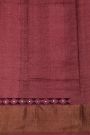 Fancy Tussar Multi-Colour Saree With Mirror And Cut Work Pallu