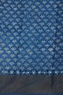 Fancy Tussar Dual Colour Saree With Mirror And Cut Work Pallu