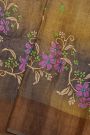 Fancy Tussar Dual Colour Saree With Kaddi Border
