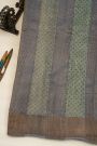 Fancy Tussar Mustard Saree With Kaddi Border
