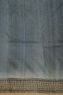 Fancy Tussar Dual Colour Saree With Kantha Work Border