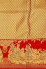 Kancheepuram Silk Peach Saree