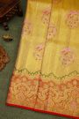 Kanchipuram Tissue Dual Colour Saree