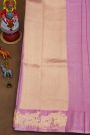 Fancy Matka Silk Pink Saree With Floral Buttis Body