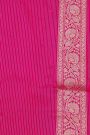 Banarasi Silk Multi-Colour Saree With Arched Scales With Florals And Leaves Body
