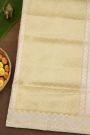 Banarasi Organza Multi-Colour Saree With Zig-Zag Lines Border