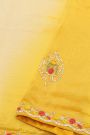 Banarasi Georgette Dual Colour Saree With Ready To Wear Blouse