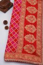 Designer Georgette Multi-Colour Saree With Florals And Leaves With Kardhana And Sequins Work