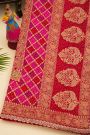 Banarasi Silk Multi-Colour Saree