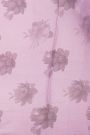 Designer Satin Crepe Dual Colour Saree With Florals And Leaves With Sequins And Kardhana Work Border