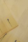 Kancheepuram Silk Cream Dhoti With Muniya Buttis Border