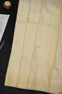 Kancheepuram Silk Off White Dhoti With Zig-Zag Lines Border