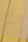 Kancheepuram Silk Cream Dhoti With Diamond Border