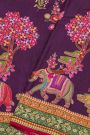 Banarasi Silk Navy Blue Saree