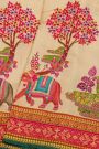 Banarasi Silk Cream Saree