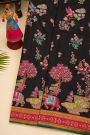 Banarasi Silk Black Saree