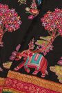 Banarasi Silk Black Saree