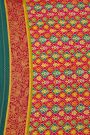 Banarasi Crepe Mehendi Green Saree