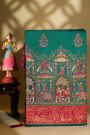 Banarasi Crepe Sea Green Saree