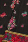 Banarasi Crepe Black Saree