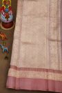 Fancy Matka Silk Dual Colour Saree With Zari Lines And Florals Body