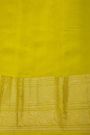 Fancy Kora Grey Saree With Checks And Floral Buttis Body