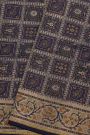 Banarasi Silk Navy Blue Saree