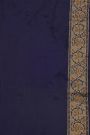 Banarasi Silk Navy Blue Saree