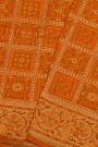 Banarasi Silk Orange Saree