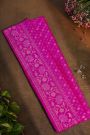 Banarasi Silk Magenta Saree