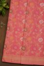 Banarasi Cotton Dual Colour Saree With Kaddi Work Border