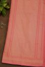Banarasi Cotton Dual Colour Saree With Kaddi Work Border
