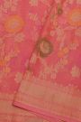 Banarasi Cotton Dual Colour Saree With Kaddi Work Border