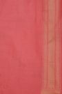 Banarasi Cotton Dual Colour Saree With Kaddi Work Border