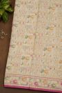 Banarasi Cotton Off White Saree