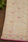 Banarasi Cotton Off White Saree