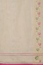 Banarasi Cotton Off White Saree