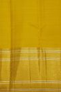 Kancheepuram Pure Silk Yellow Saree With Florals And Birds Border