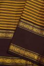 Kancheepuram Silk Multi Colour Saree With Florals And Peacocks In Boxes Border