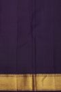 Kancheepuram Pure Silk Pink Saree With Body Florals Kaddi Work Border
