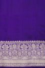 Fancy Matka Silk Mehendi Green Saree With Florals And Buttis Body And Contrast Florals And Leaves Border