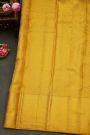 Kancheepuram Tissue Gold Saree With Florals And Yallis In Zari Body And Self Design Diamonds And Florals Border