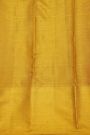 Kancheepuram Tissue Gold Saree With Florals And Yallis In Zari Body And Self Design Diamonds And Florals Border