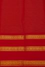 Kancheepuram Silk Off White Saree With Florals And Buttis Body And Contrast Gap With Elephant Motifs Border