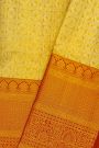 Kancheepuram Silk Dual Colour Saree With Floral Brocade Pallu