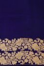 Fancy Matka Silk Sea Green Saree With Florals And Leaves Jaal Border